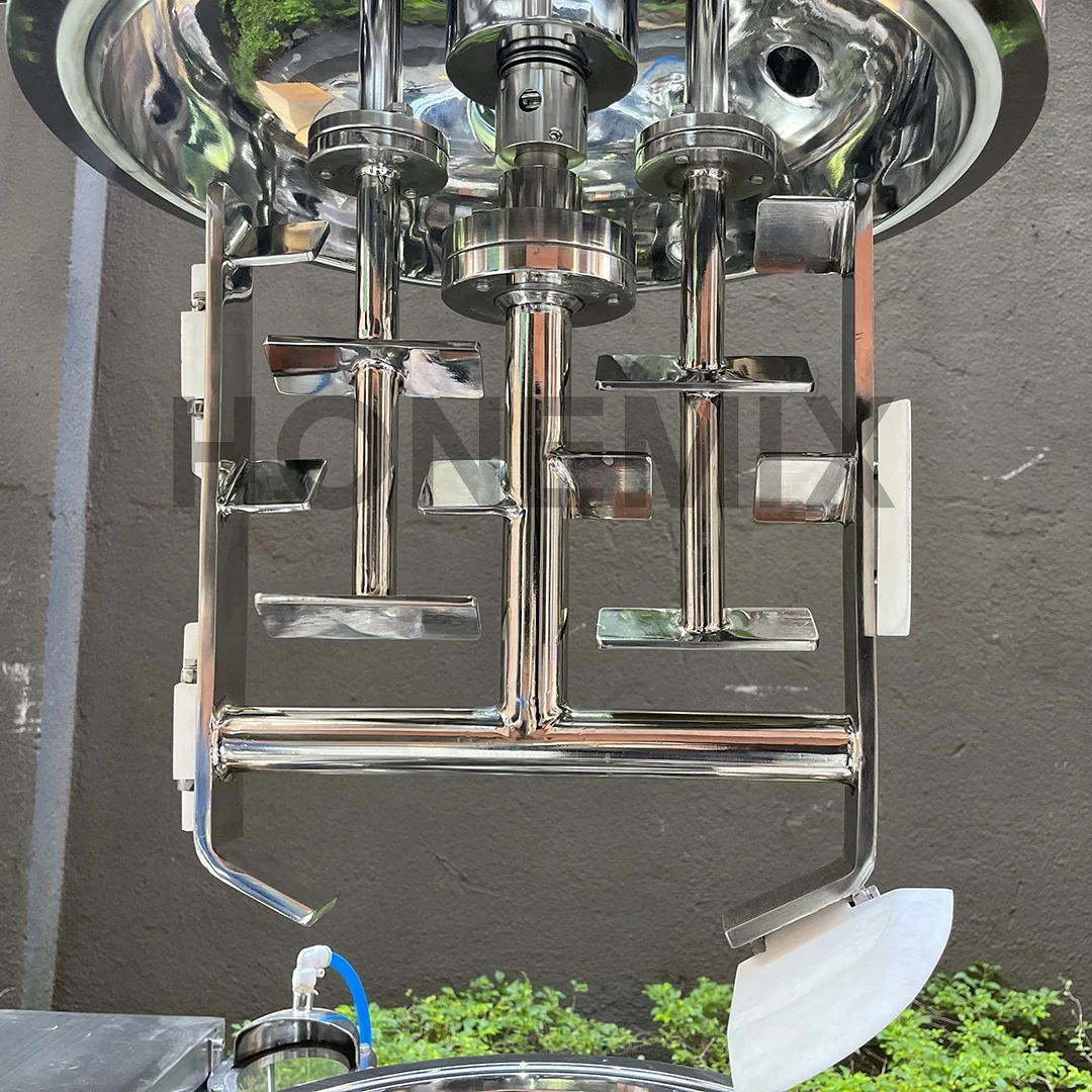 Homogenzing Mixer Vacuum Equipment for Making Hair Conditioner Production Line Hair Dye/Color/Gel/Oil Mixing Maker