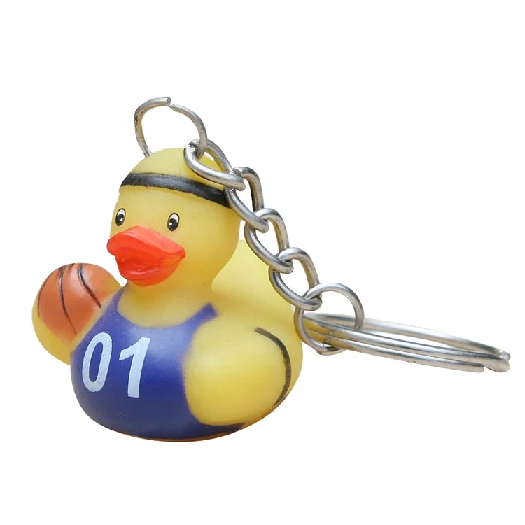 Soft PVC Rubber Duck Key chain & Pendants Duck toy