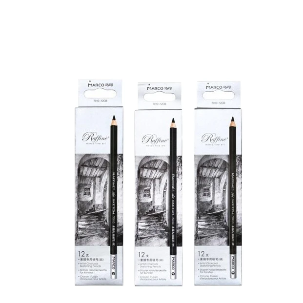 Sketch Pencil Set student 2bhb drawing sketch writing soft, medium and hard super thick graphite charcoal pen