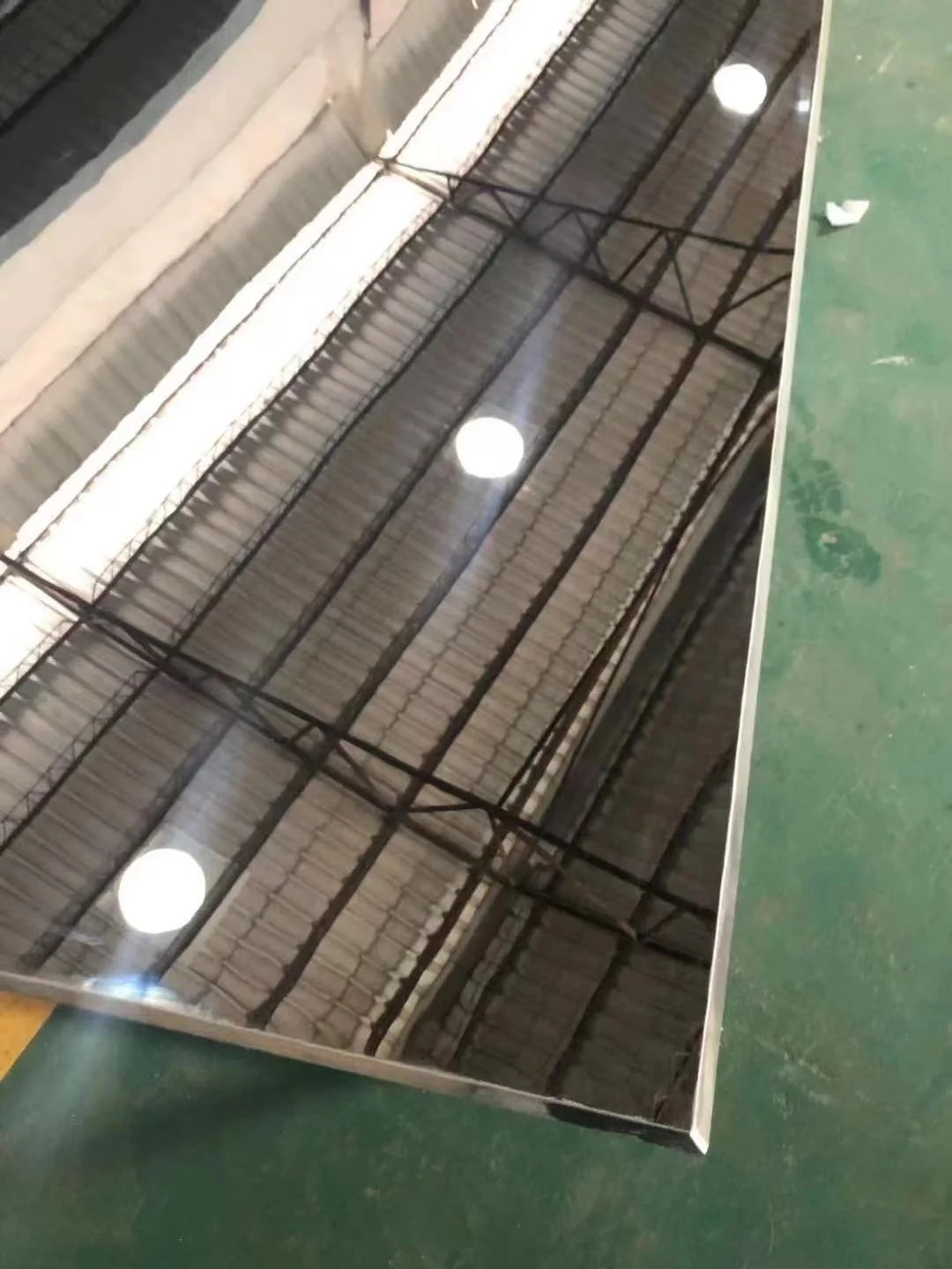 Leather pressing plate to increase or decrease the brightness of leather used in machine size 1370*1000