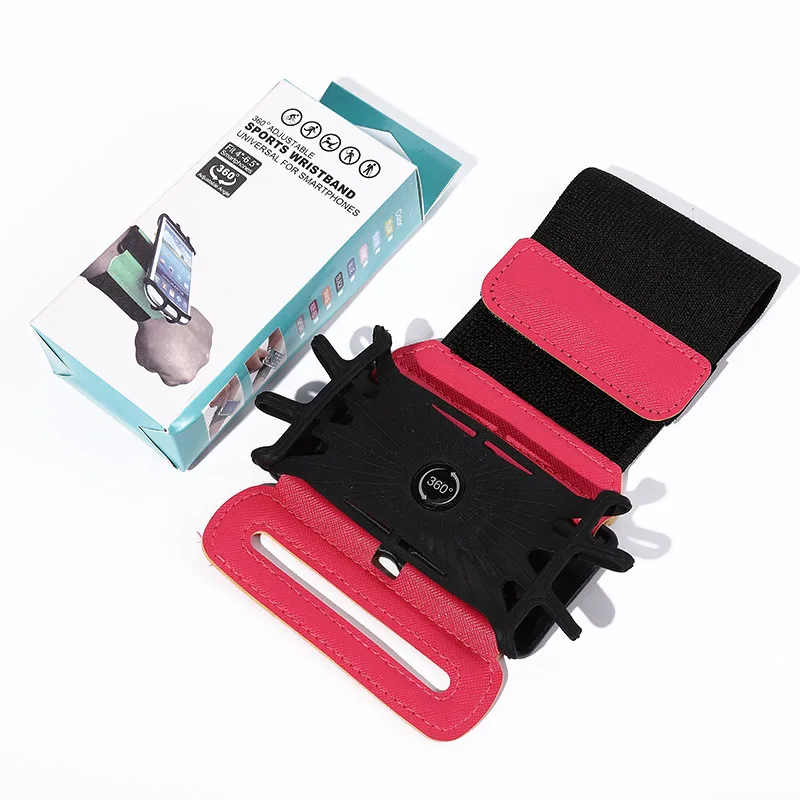 2022 New Creative Tpu Rotatable Sports Arm Band Running Mobile Phone Arm Bag