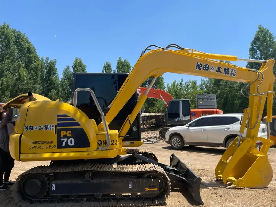 Komatsu PC70-8 экскаватор с дешевым ценой специальная конструкция лес мини-экскаватор 2020 модельный год