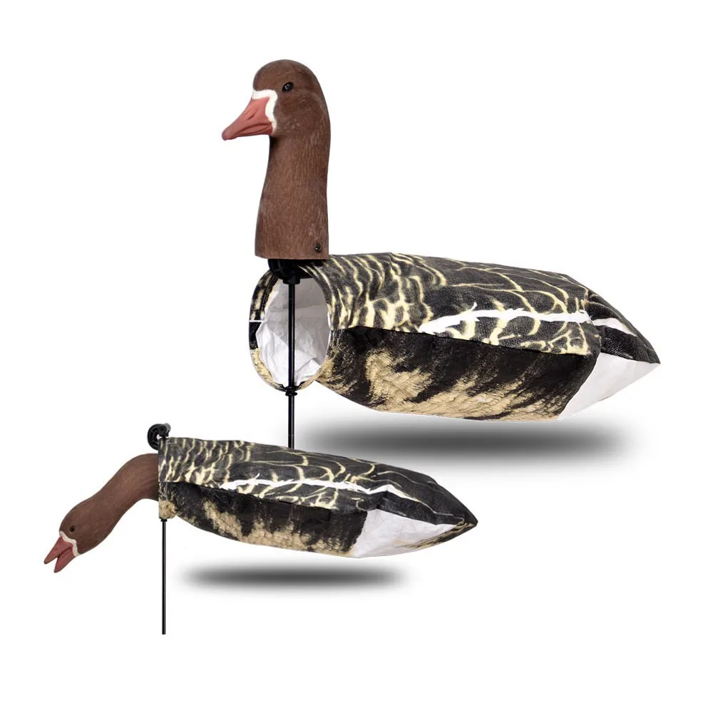 Customized Windsock Grey Specklebelly Foam Floating Canadian  Goose Hunting Decoys