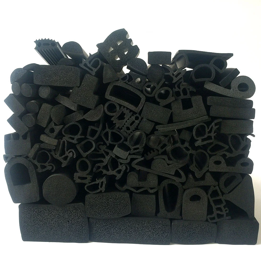 D-тип EPDM клейкое уплотнение для дверного оконного каркаса Воздушная пробка противопылезащитная Звуконепроницаемая с задней