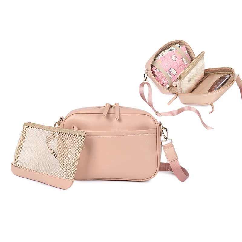small MOQ factory supply diaper bag messenger bag crossbody single shoulder bags for women luxury