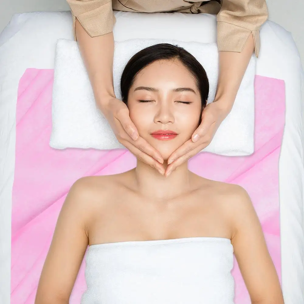 Non Woven Fabric Oil Proof Spa Bed Cover For Microblading/Pmu/Tattoo/Lash Beauty Salon Disposable Waterproof Massage Table Sheet