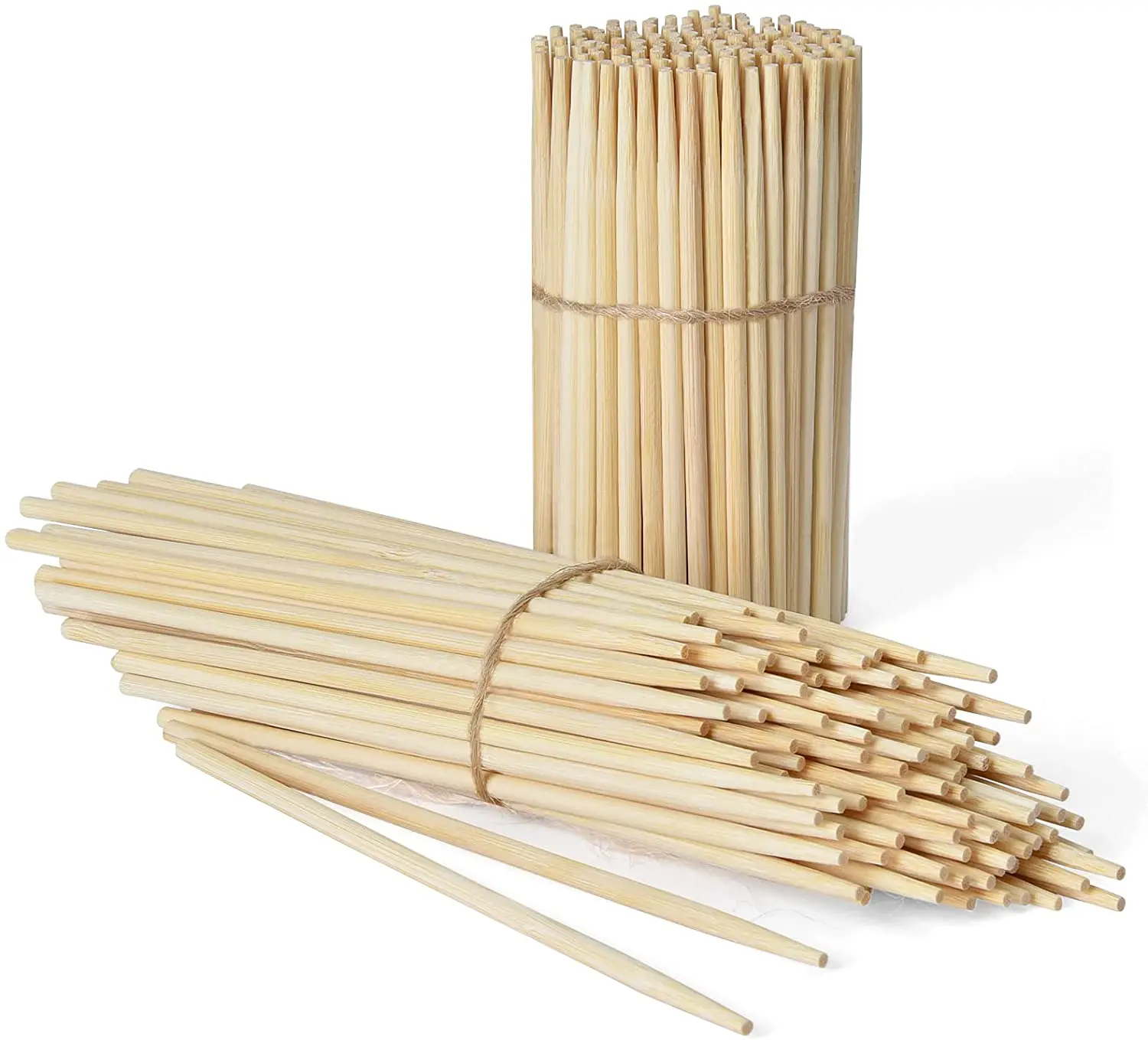 Wholesale Grill Marshmallow Roast Disposable Meat Bbq Barbecue Snack Bamboo Sticks Skewers