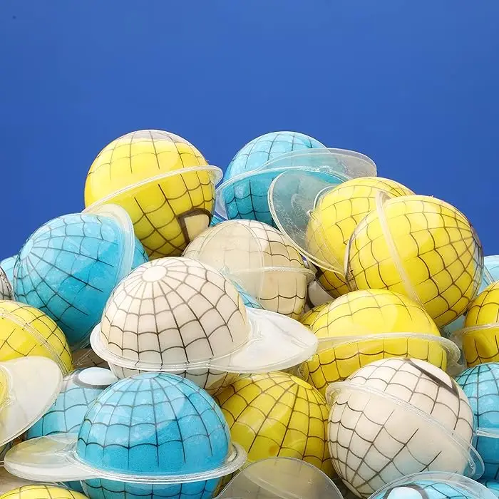 Китайские закуски маленький золотой дракон 3D милый шар сладкие взрывные мягкие конфеты Человек-паук планета глазное яблоко креативные