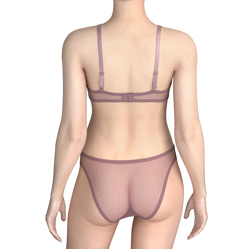 Bra and Panties Sets G-string Push-up Gather Full Cup Embroidery Mature Thongs Providers Fancy Ladies Underwear