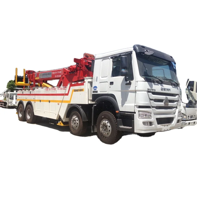 Heavy Duty 30t/40t/50t Road Rescue Tow Truck Crane Wrecker Truck Accident Recovery Truck