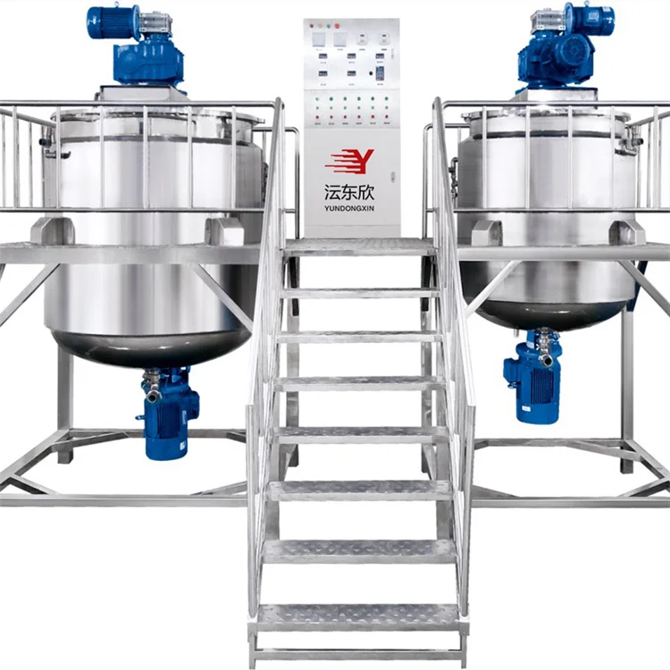 Hot Sale !Cosmetic production line liquid laundry soap / shampoo making machine