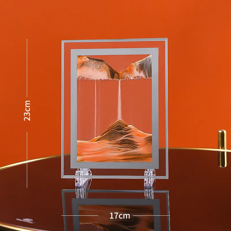 New Arrival Decorative Tabletop Moving Sand Art Dynamic Moving Sand Picture Art