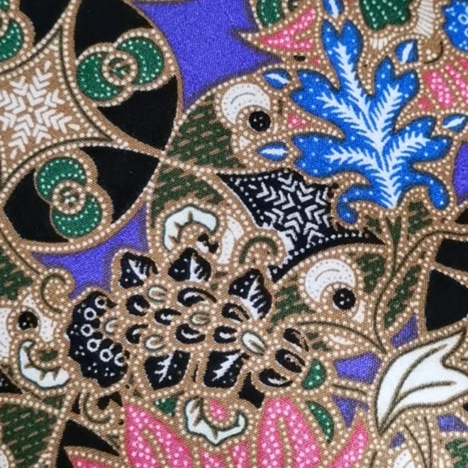 microfiber polyester printed sarong batik fabric for cloths