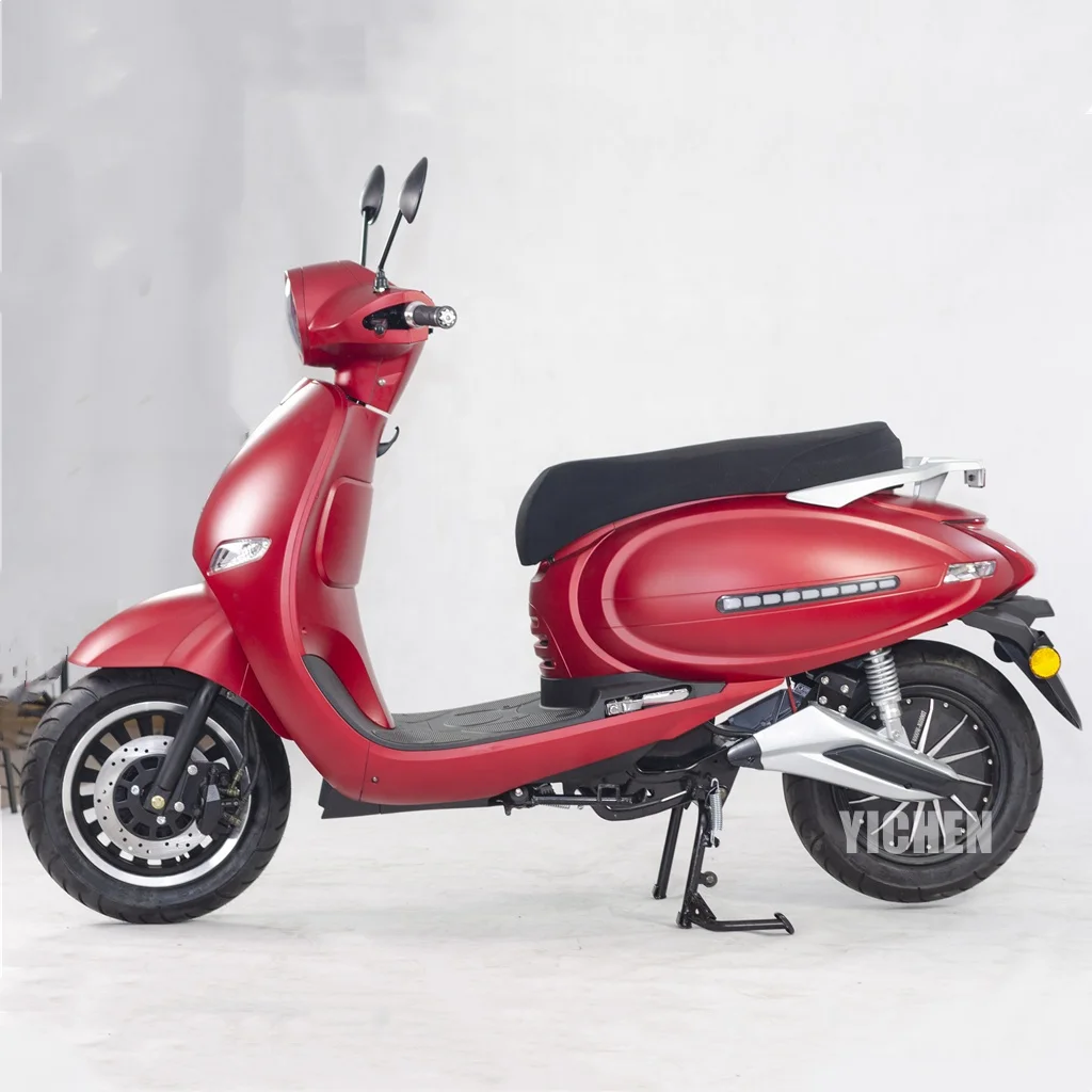 YICHEN Trotinette Electrique 2021 50 kmh быстрая скорость EEC COC Vespa 40Ah двойной литиевая батарея JS2B-2 электрический скутер 72v