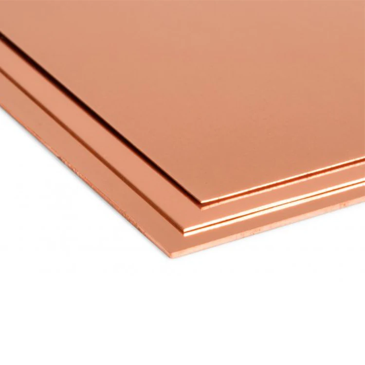 Wholesale ASTM T2 H65 H62 C1100 C1220 C2400 C2600 0.5mm 1mm 2mm 4.5mm 5mm 20mm Thick 4X8 Copper Plate/Copper Sheet Price Per Kg