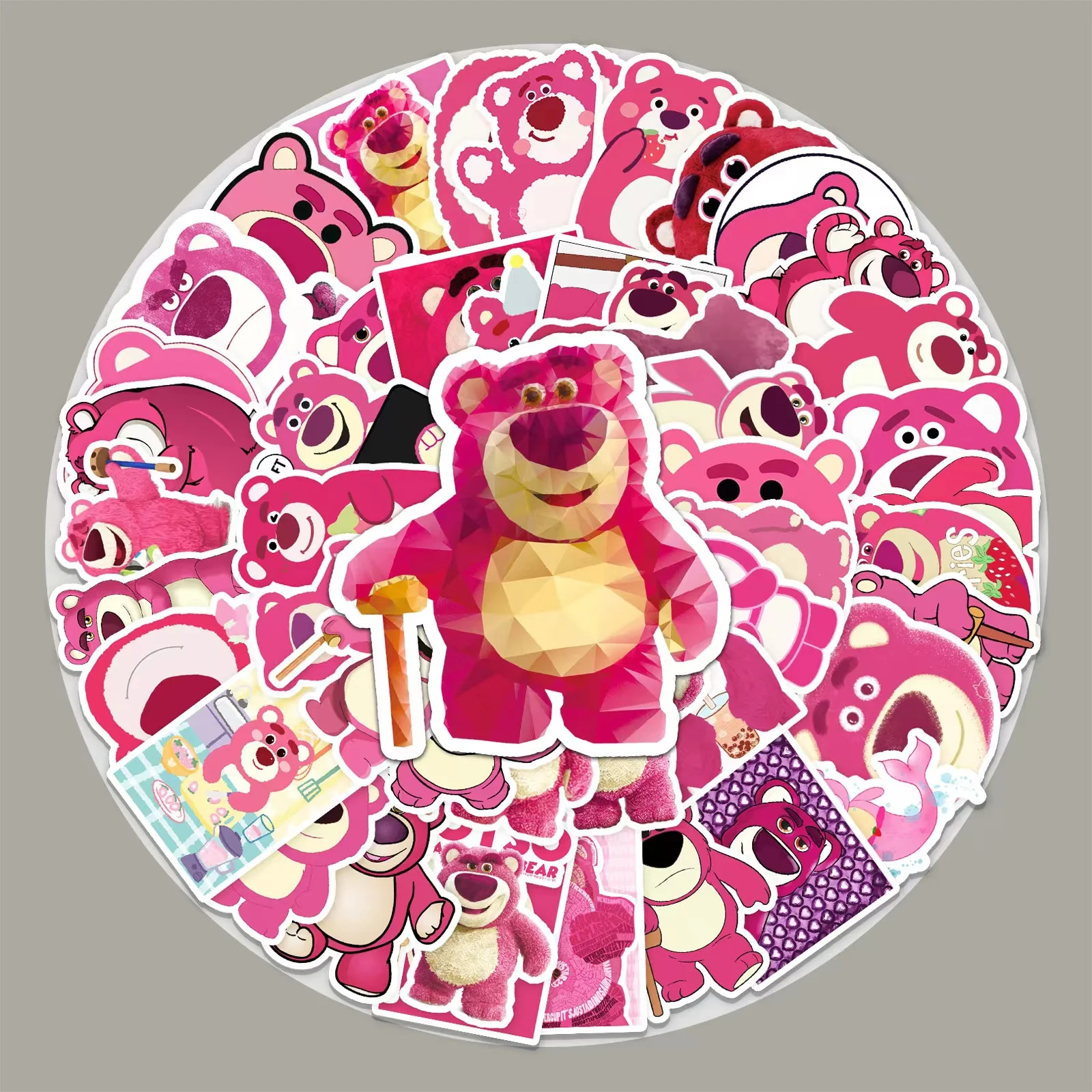Diy Stationary Pack Split Back Flatbed  Holographic Custom Aesthetic Christian Laser Individual Epoxy Dome Sticker Die Cut