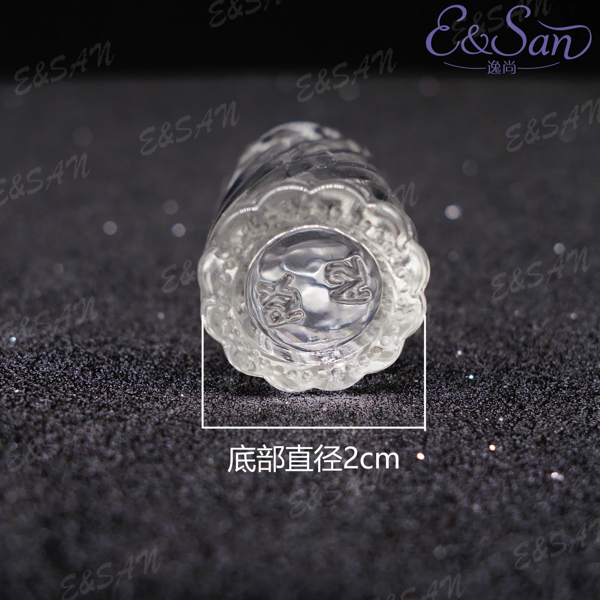 Z05-5ML Clear bottle With Aluminum Cap perfume bottle Glass Refill Empty Perfume Plastic roll-on essential oil Bottle stock