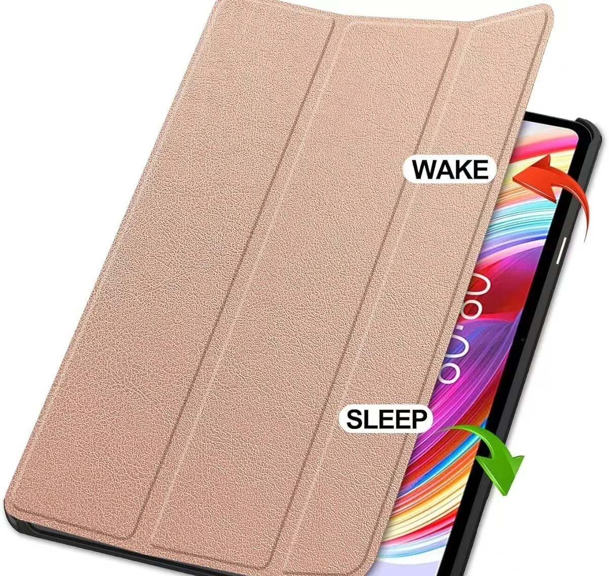 High End Light Weight Slim Tri-Fold Shockproof Magnetic Cover Stand Case for Huawei MatePad SE 11 inch 2024 AGS6-W00 Tablet