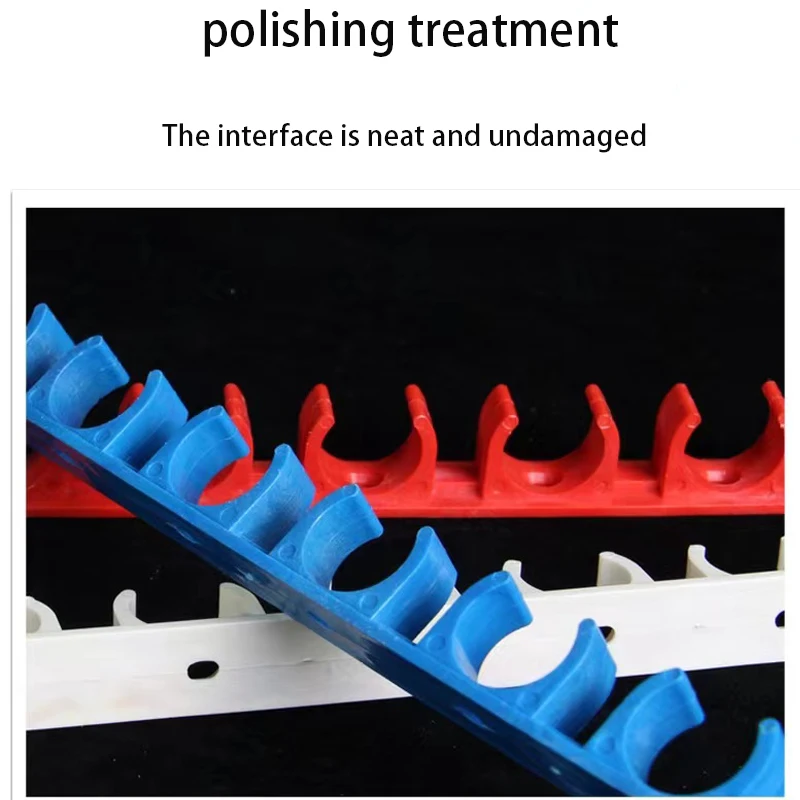 Parallel row plastic polypropylene pipe clip pipe clip PVC pipe clip 20 plastic