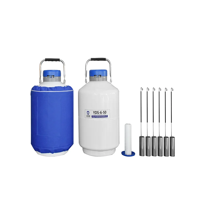 Liquid Nitrogen Dewar semen container Cryo Liquid Nitrogen Container