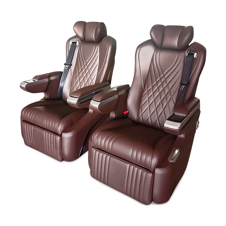 ST-AEF-QP factory directly supply Interior Modified electric vip luxury car seat for toyota hiace van alphard