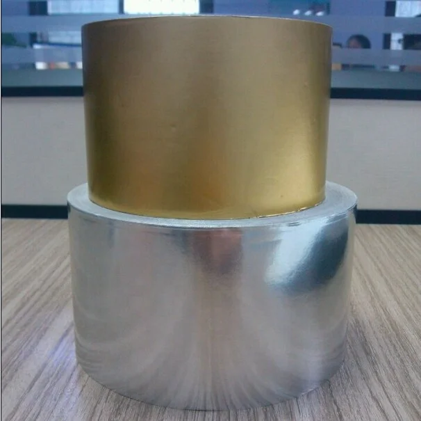 Silver aluminum foil paper for cigarette package.