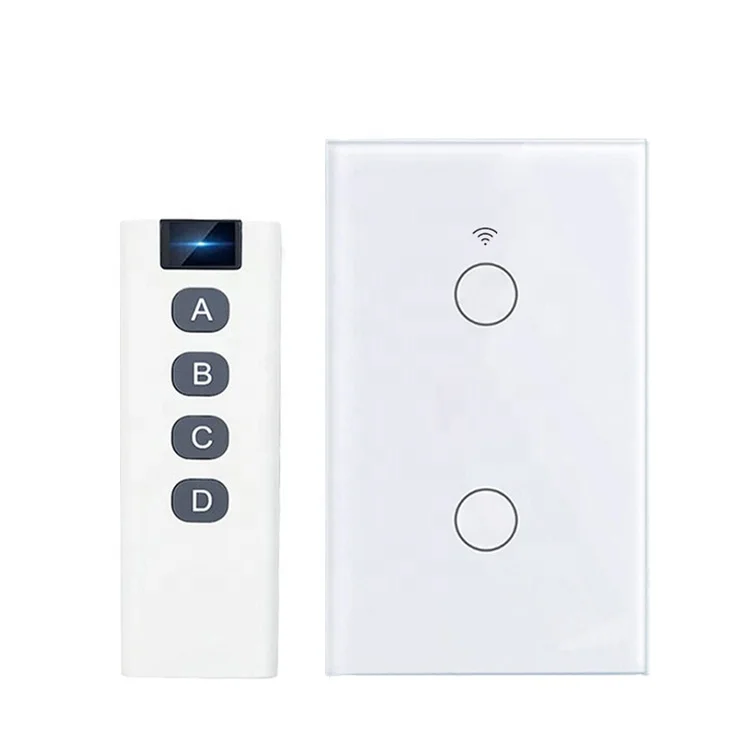 Smart Switch WiFi with RF Remote Control Function EU/UK/US Type Tuya Smart Home Light Switch