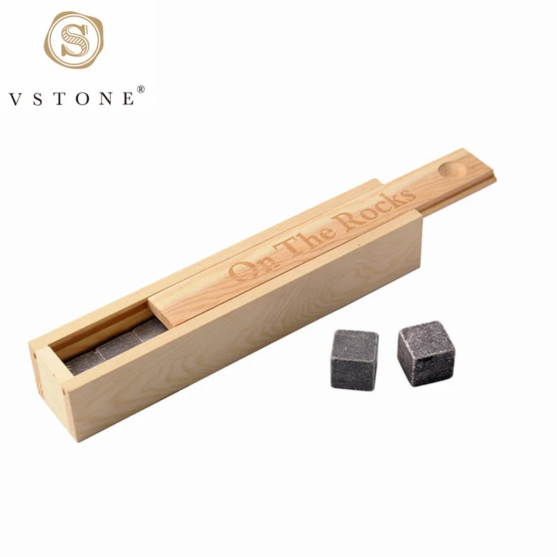 9pk whiskey ice rock cooling whiskey marble stones gin stones chilling rocks whiskey granite stone wooden gift box
