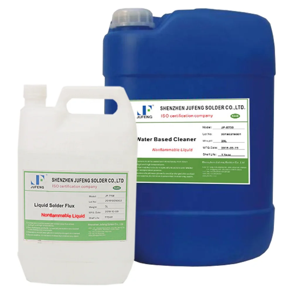 Halogen-free Water Based/soluble Cleaner PCB Board/ PCBA Flux Remover Red Glue Paste Rosin Residue Reflow