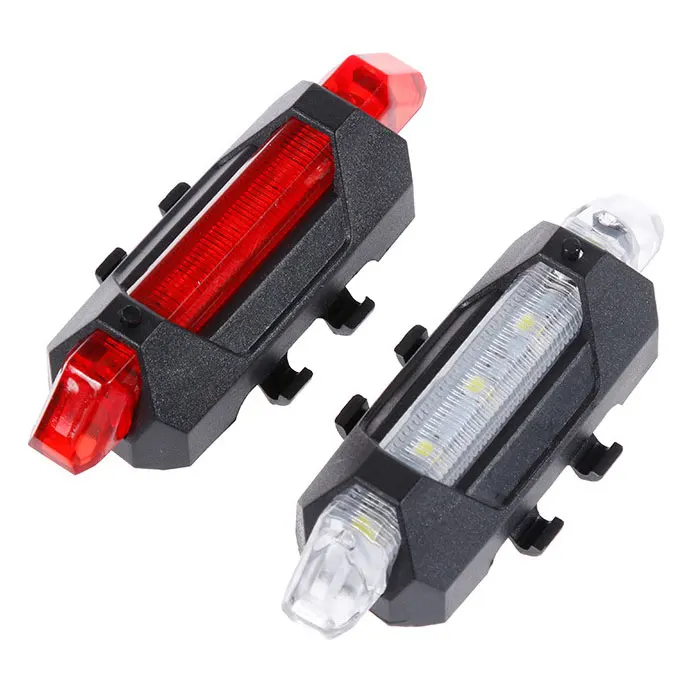  Luz de bicicleta делантера recargable светодиодный фонарь USB trasero Кола seguridad управление системой во время luz LED para