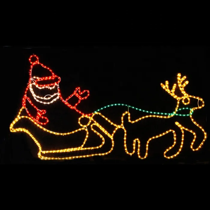 
Christmas 2D LED Street Animal Rope Motif Light  (62461181453)