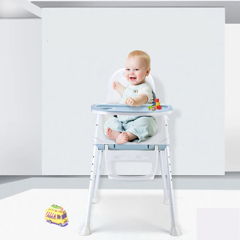 
AliGan large baby dining chair multifunctional foldable portable children dining chair combined seat 