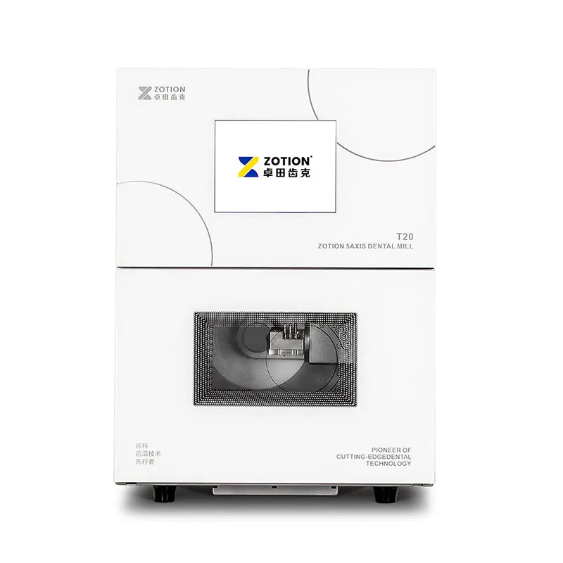 Professional Manufacturer Zotion T20 5 axis  cad cam dental  milling machine with high quality