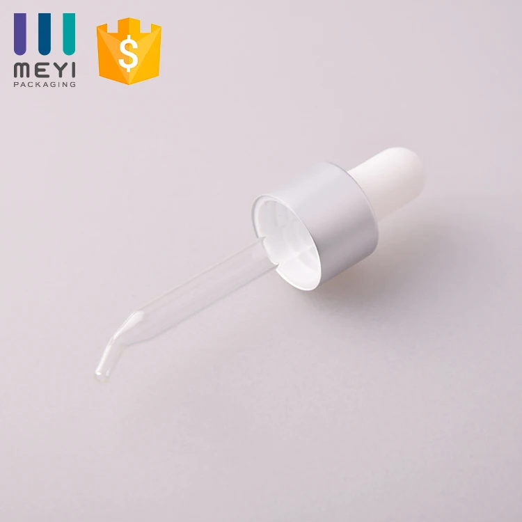 Glass dropper cap with pipette 18mm 20mm in stock