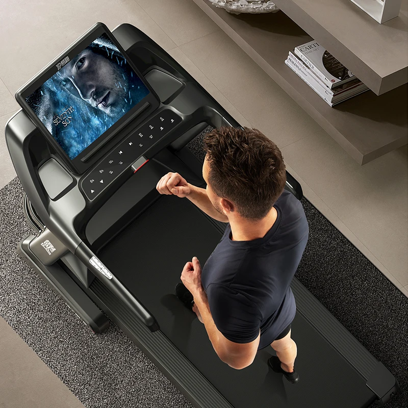YPOO Best selling electric treadmill tv screen treadmill 2.5hp foldable commercial Power fit treadmill