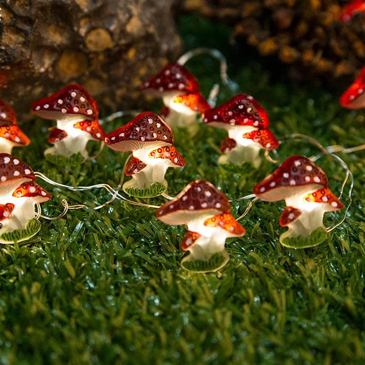 Уличные декоративные светильники в форме Грибов