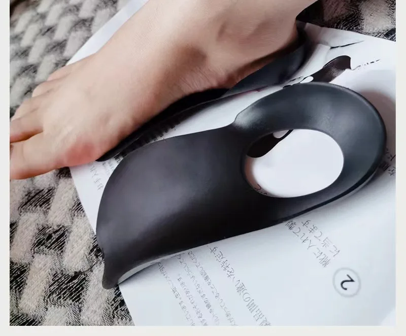 Flat Foot Orthopedic Insoles Arch Pads Correct Flat Plantar Support Deflection Corrective Valgus Orthosis