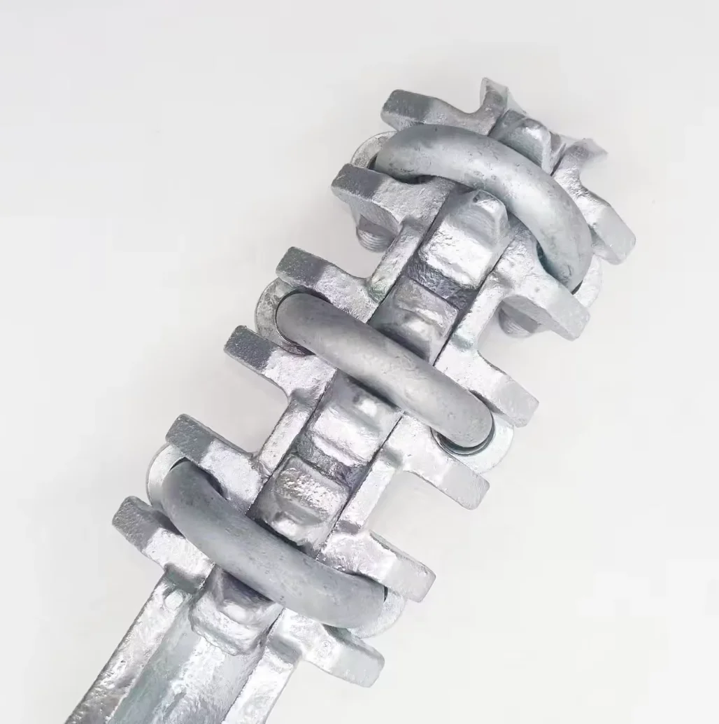 RF superb factory Hot Selling NLD Malleable Iron Wedge Type Strain Clamp Gun clamp for Aerial Cable