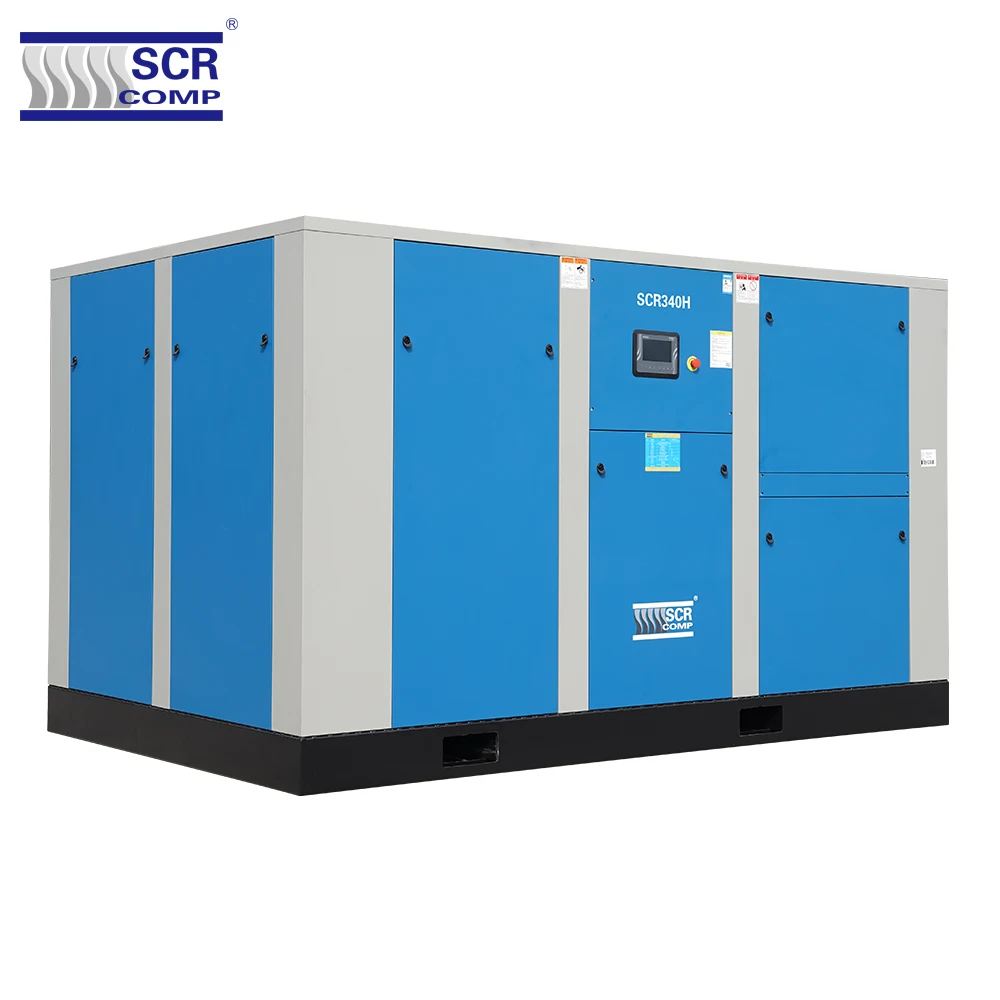 Низкий уровень шума Хорошее качество винт воздушный компрессор с ISO9001 CE (SCRSCR340H)