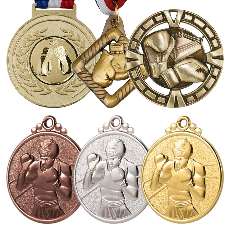 Customized 2024 poomsae taekwondo  boxing powerlifting weightlifting bodybuilding medal for women