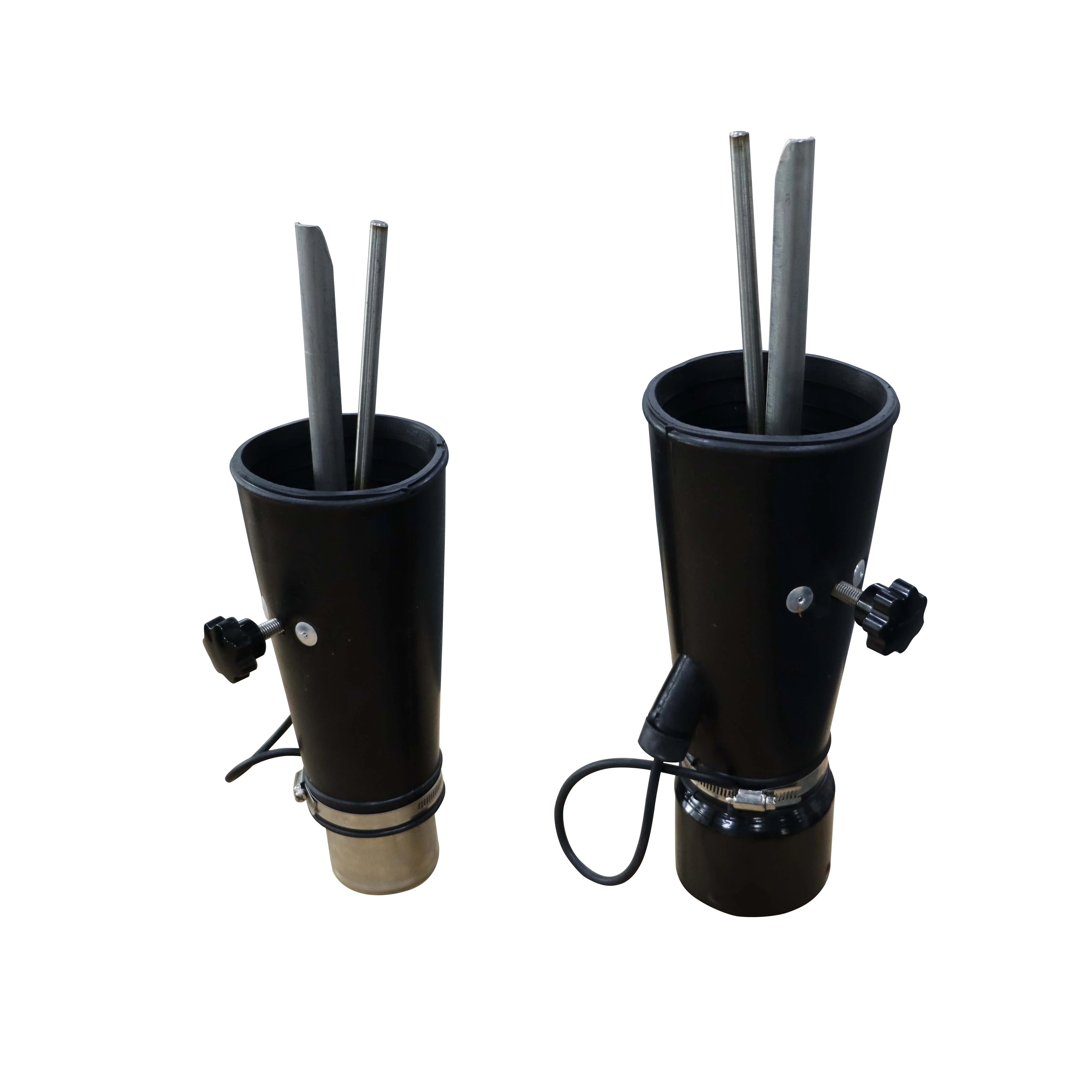 multi functional nozzle for built-in and covered exhaust pipes