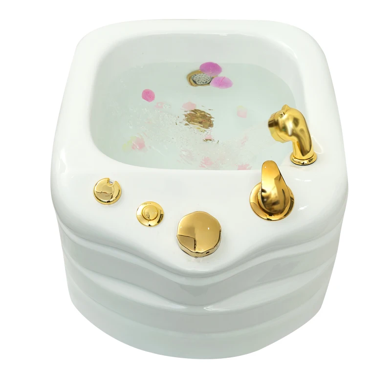 Home Salon Foot spa Bucket Pedicure Bowl Lights & Bubbles Pedicure Basin Pedicure Chair Beauty Salon