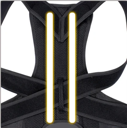 Hot Selling Unisex Waist Support Adult Posture Correction Vest Braces Back Support Belt