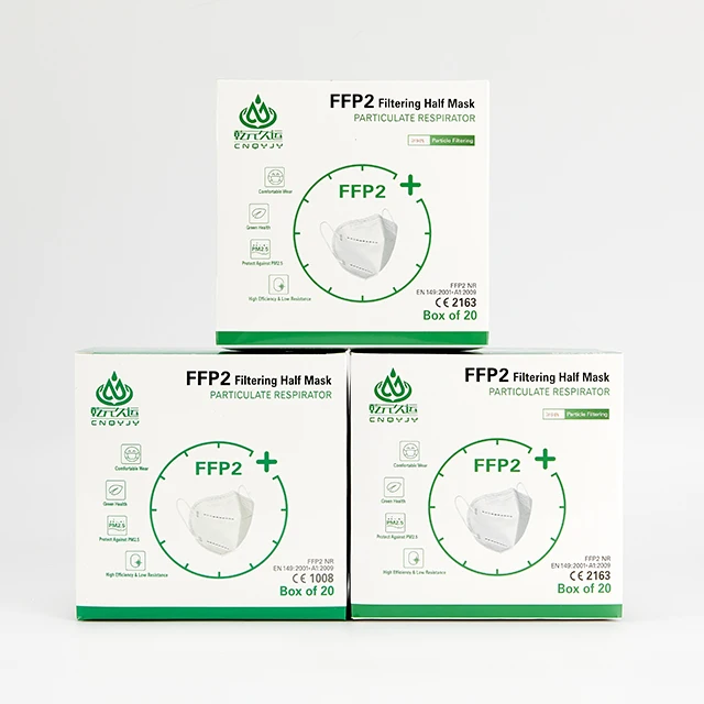 CE 2163  respirator FFP2 Dust Mask With Earloops For Industrial Safety Working masque ffp2 mask