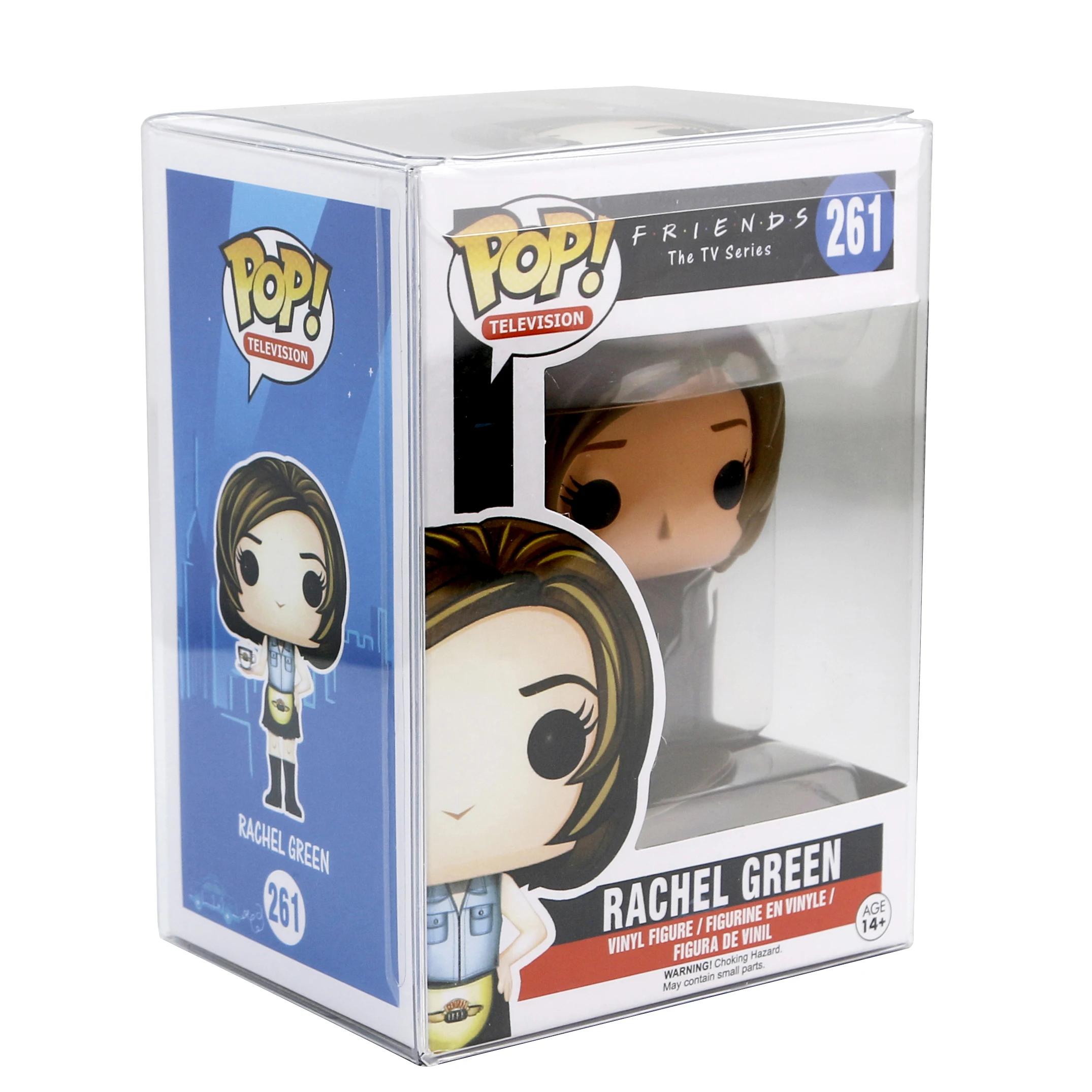 4 Inch 0.36MM Captain America Vinyl Figure POP Protector Clear Push-Lock Tab Easy-Peel Protective Film Funko Pop Box
