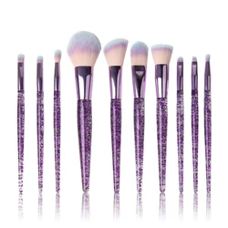 Wholesale High quality 10Pcs Private Label Makeup Brush Set For Professional