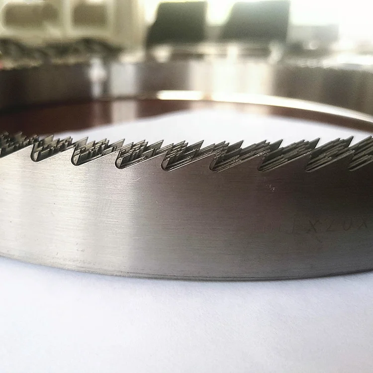 Factory Wholesale  4013*34mm Sawmill Horizontal Tct Band Saw Blade Supplier Vertical Tungsten Carbide Tipped Bandsaw Blade