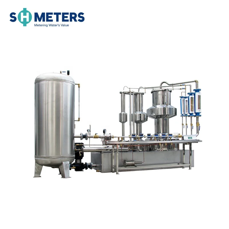 Bulk Industrial  Water Meter Testing  Calibration System