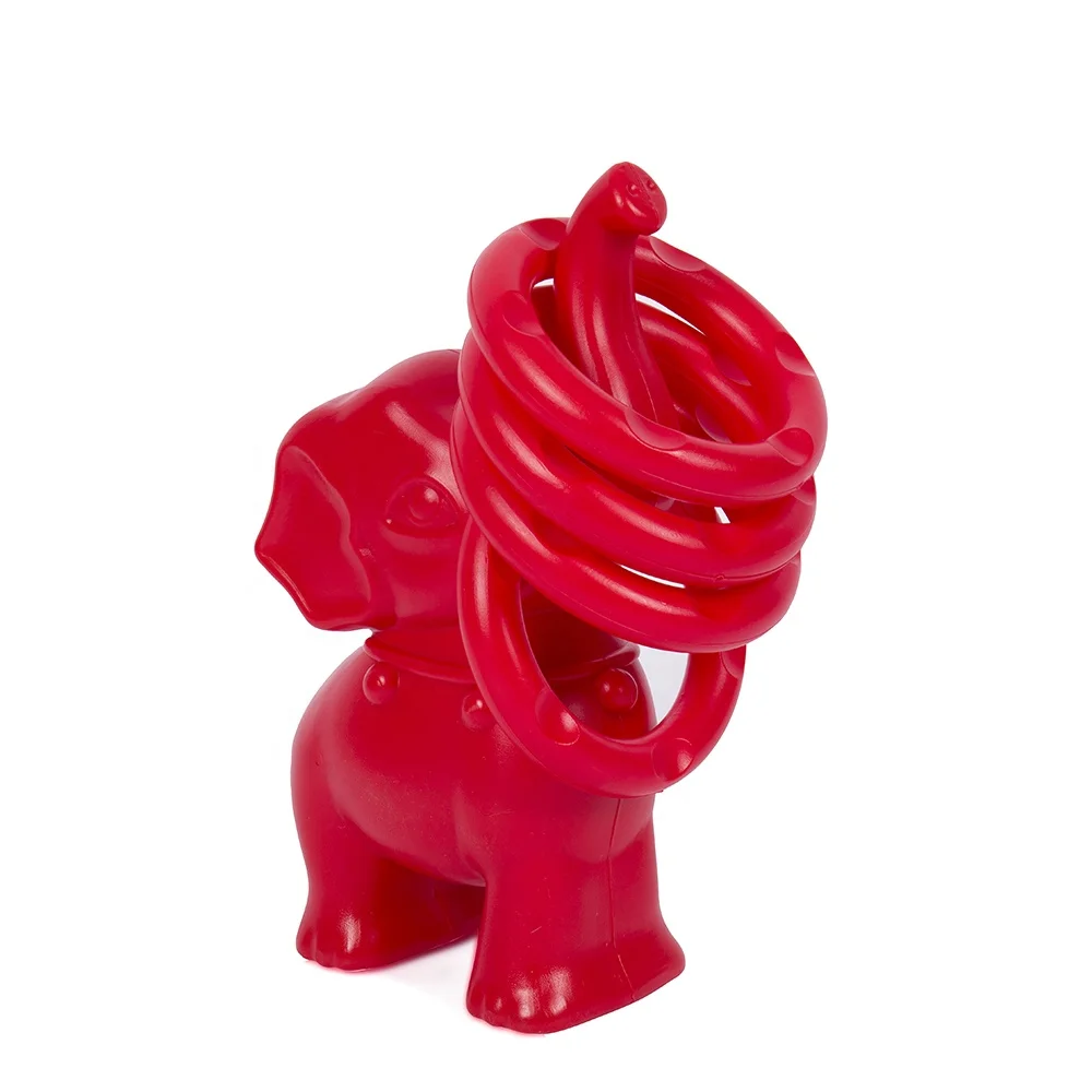 Yard Games Party Cute kindergarten Agility Rings plastic Big Elephant Ferrule Ring Toss Toys