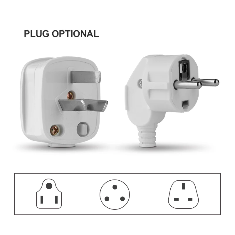 2022 Wall-Mounted  Power Instant Electric Water Heater Faucet China Manufacturer Plastic Housing EU Plug Household Hotel Use